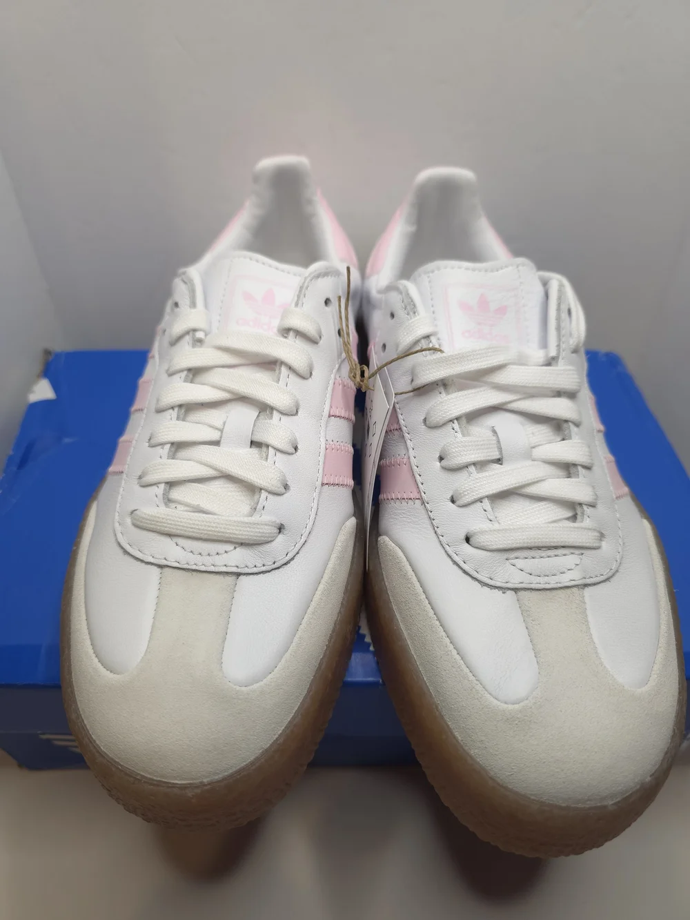 Adidas Samba Platform White & Pink